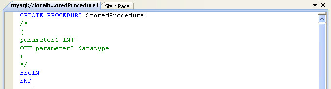 Edit Stored Procedure SQL